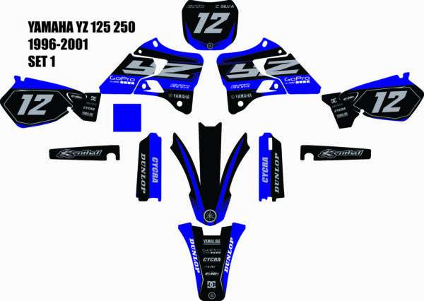 YAMAHA YZ 125 250  1996-2001